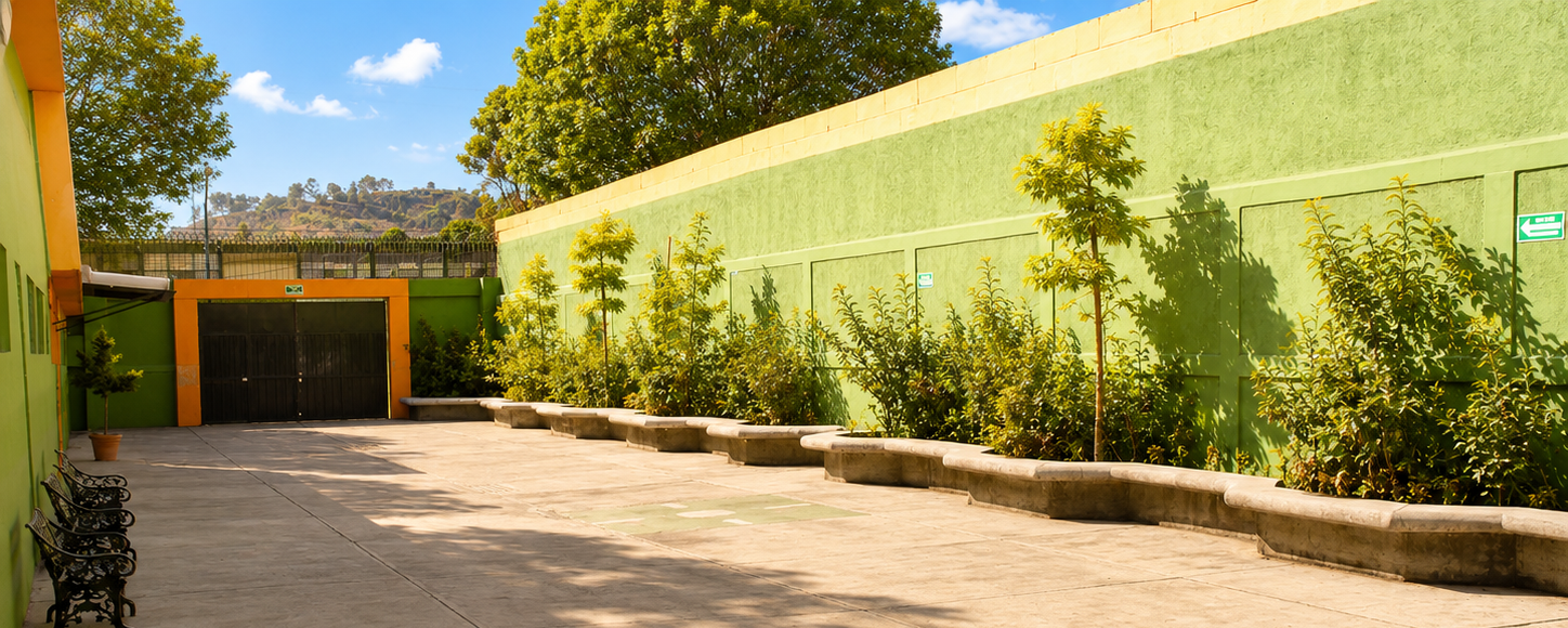 Patio y áreas comunes